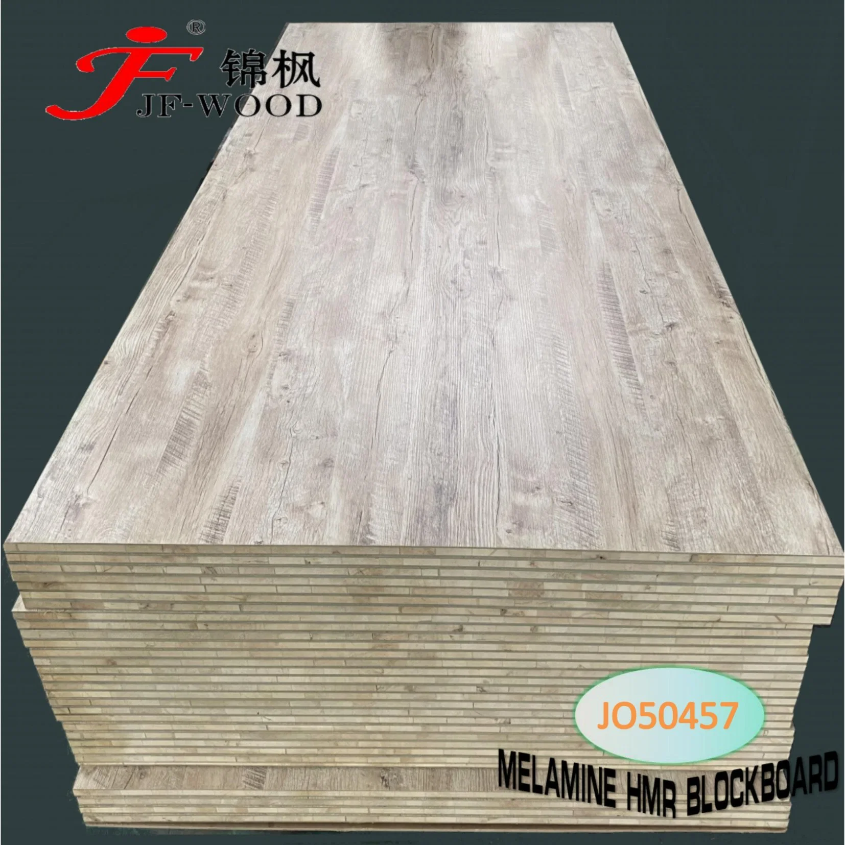 ISO 9001:2008 Certificado Falcatta núcleos desnudos ambos lados de melamina laminado frente Hmr MDF melamina Blockboard Bb