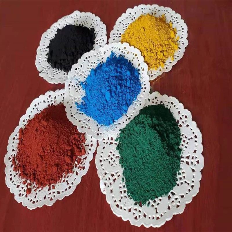 High-Temperature Resistant Grade Iron Oxide Red/Yellow/Black/Blue