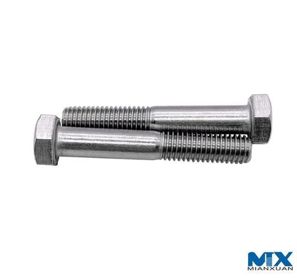 Stainless Steel Hex Bolts Partial Thread