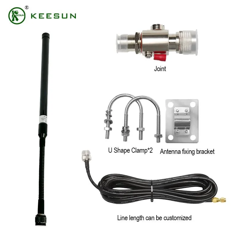 Cabo coaxial Omni antena GSM UHF VHF WiFi para base Estação com cabo coaxial