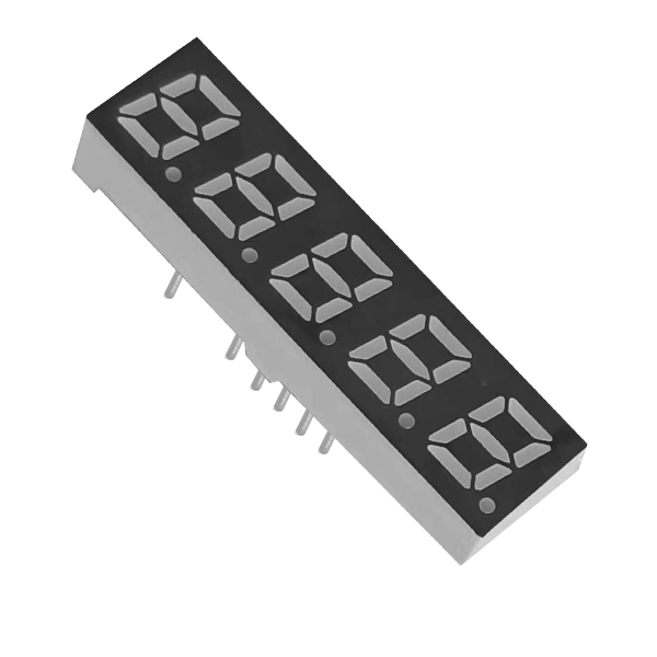 Mini 0.28 Inch 5 Digits 7 Segment LED Display Common Andone/ Cathode