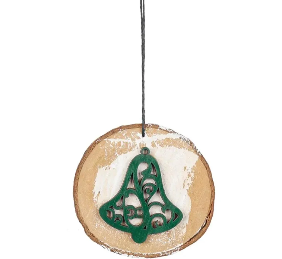 Eg Popular Products Christmas Tree Decorations Wooden Hanging Pendants Ornaments