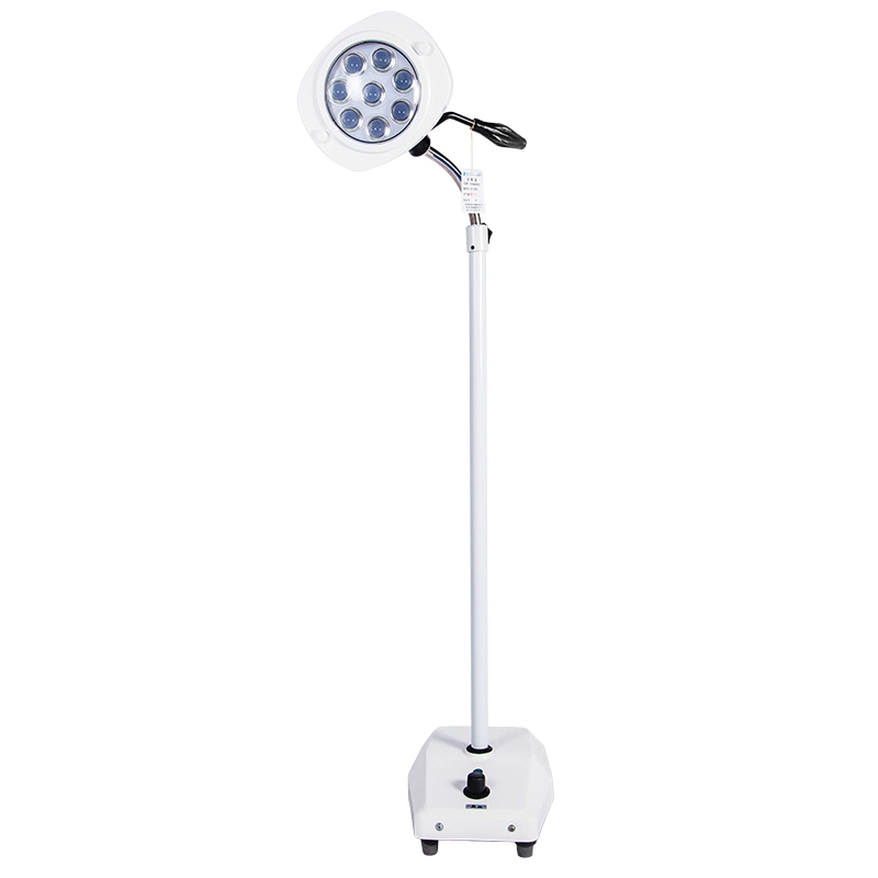 Mobile Stand LED Exam Lights Clinic Examination Lamp Hospital Portable LED Spot Operating Lights with Adjustable Height