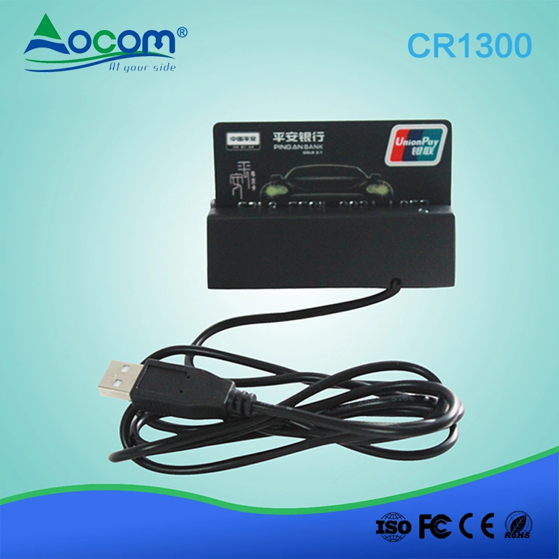 Mini 3 Track USB Magnetic Stripe Card Reader MSR (CR1300)