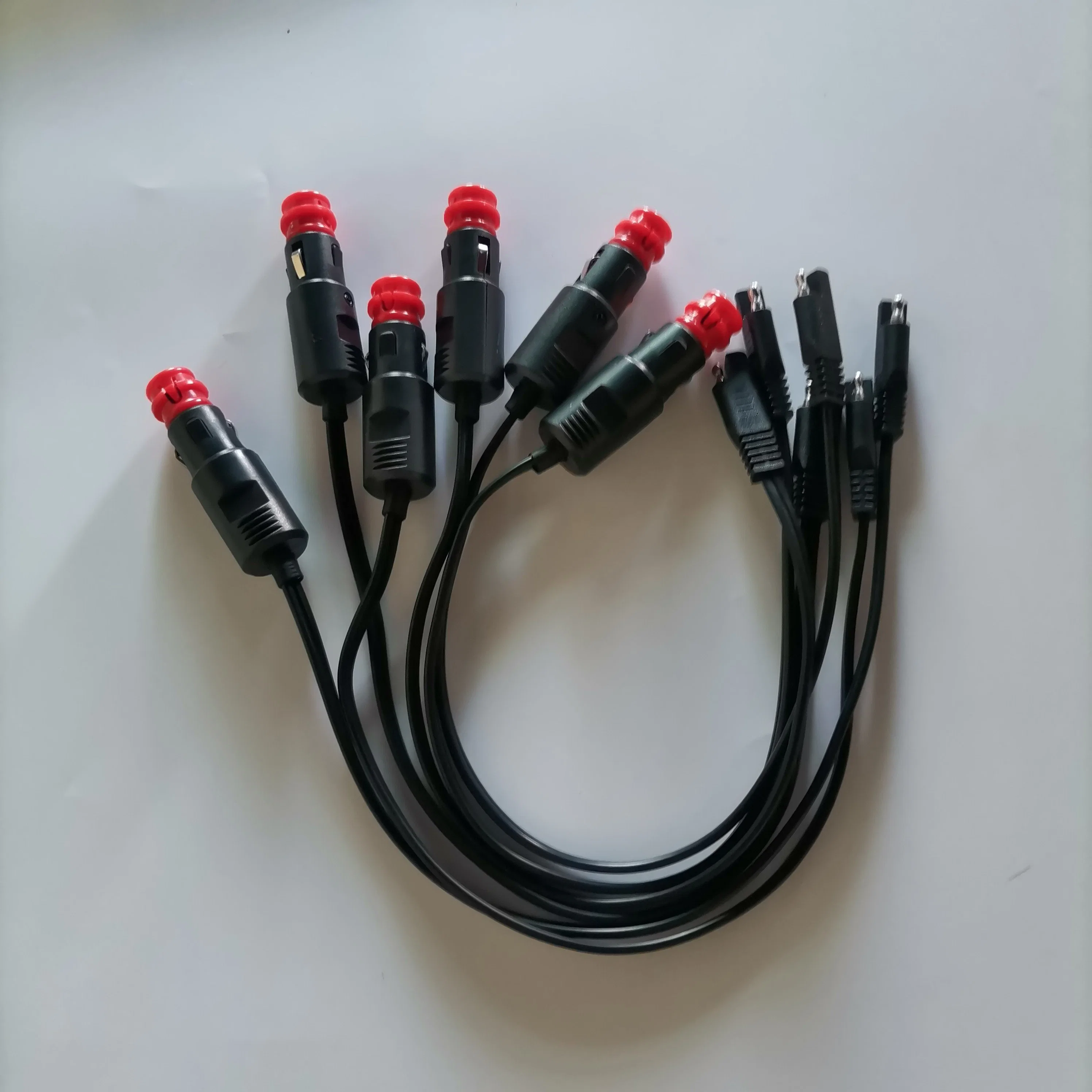 Custom Length FT1 Spt-2 SAE Connector Car Cigarette Lighter Plug 12V 24V Cable Electric Cigarette Battery Power Extension Cord