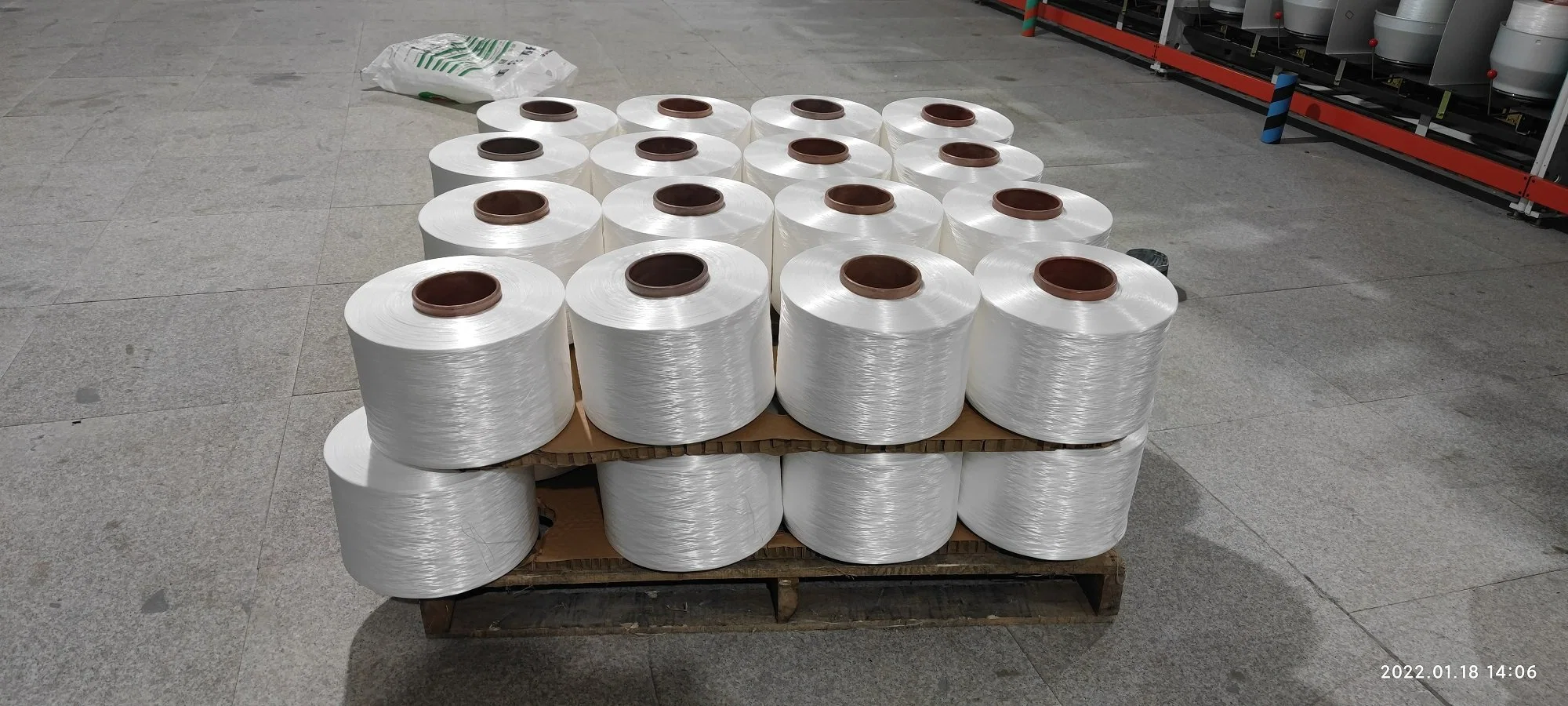 China Low Price Virgin Thread White 300-3000d Polypropylene Raw Materia PP Yarn