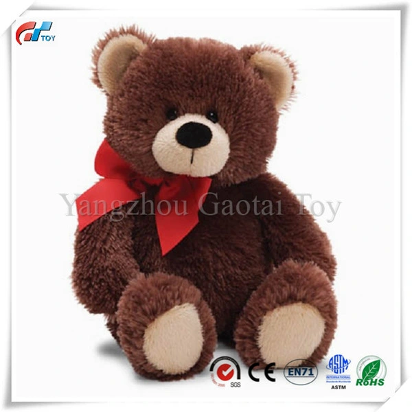 Chocolate Brown 16" Plush Stuffed Animal Teddy Bear