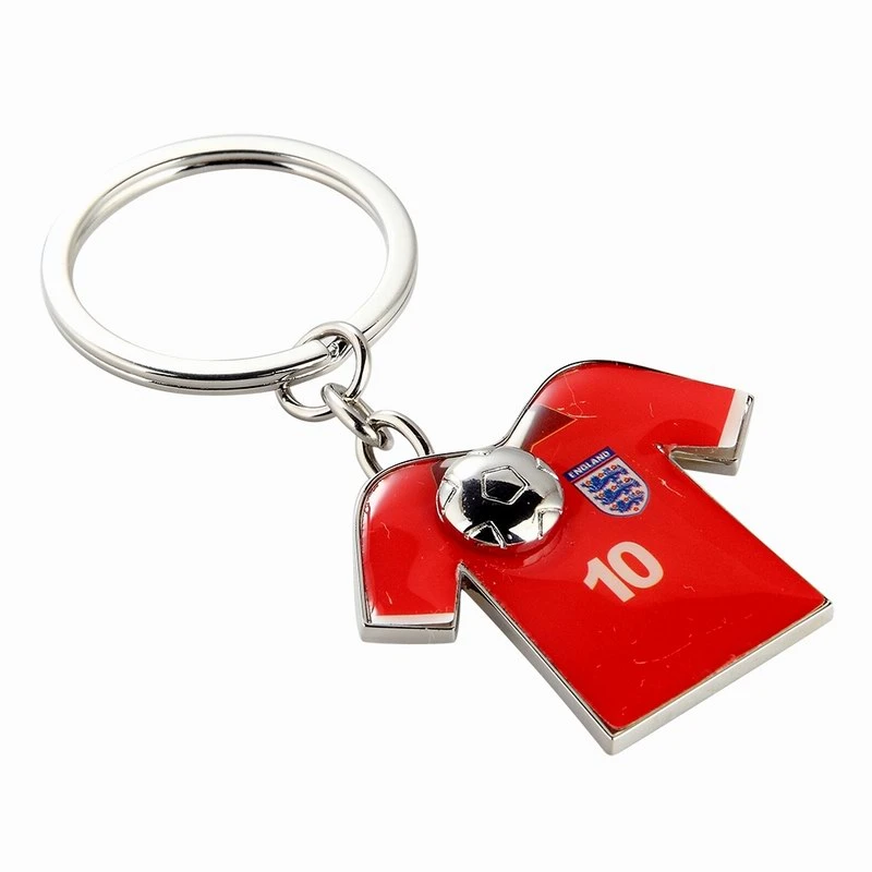 Promotion Gift Fancy Design China Wholesale/Supplier Enamel Souvenir Leather Name Tag Keyring Metal Key Chains