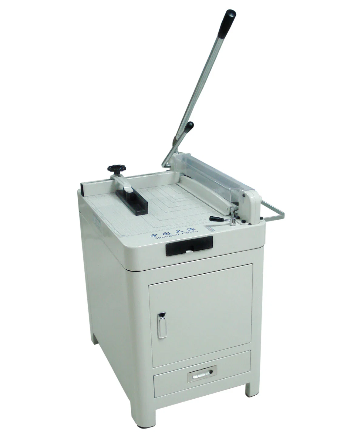 Manual de guillotina Cortador de papel WD-868A3 con el gabinete