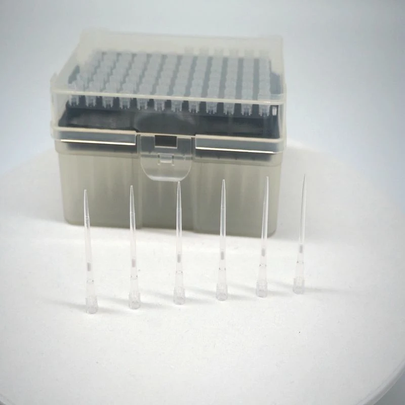 Hospital Lab Consumables Device PP Filter Pipette Tips for PCR Supplies