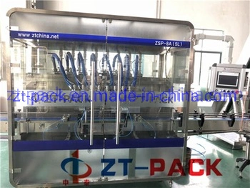 Automatic Plastic Glass Bottle Corrosive Viscous Liquid Filling Machinery Engine Oil Cooking Edible Oil Filling Plant