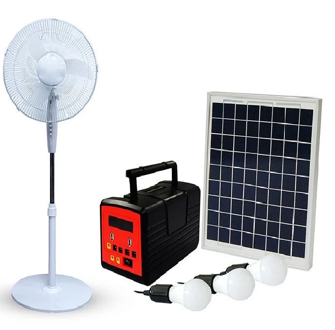 Home Power System 20W Solar Panel 13ah Li-ion Battery with LED Lamp and Home Lighting Kits Solar Energy System