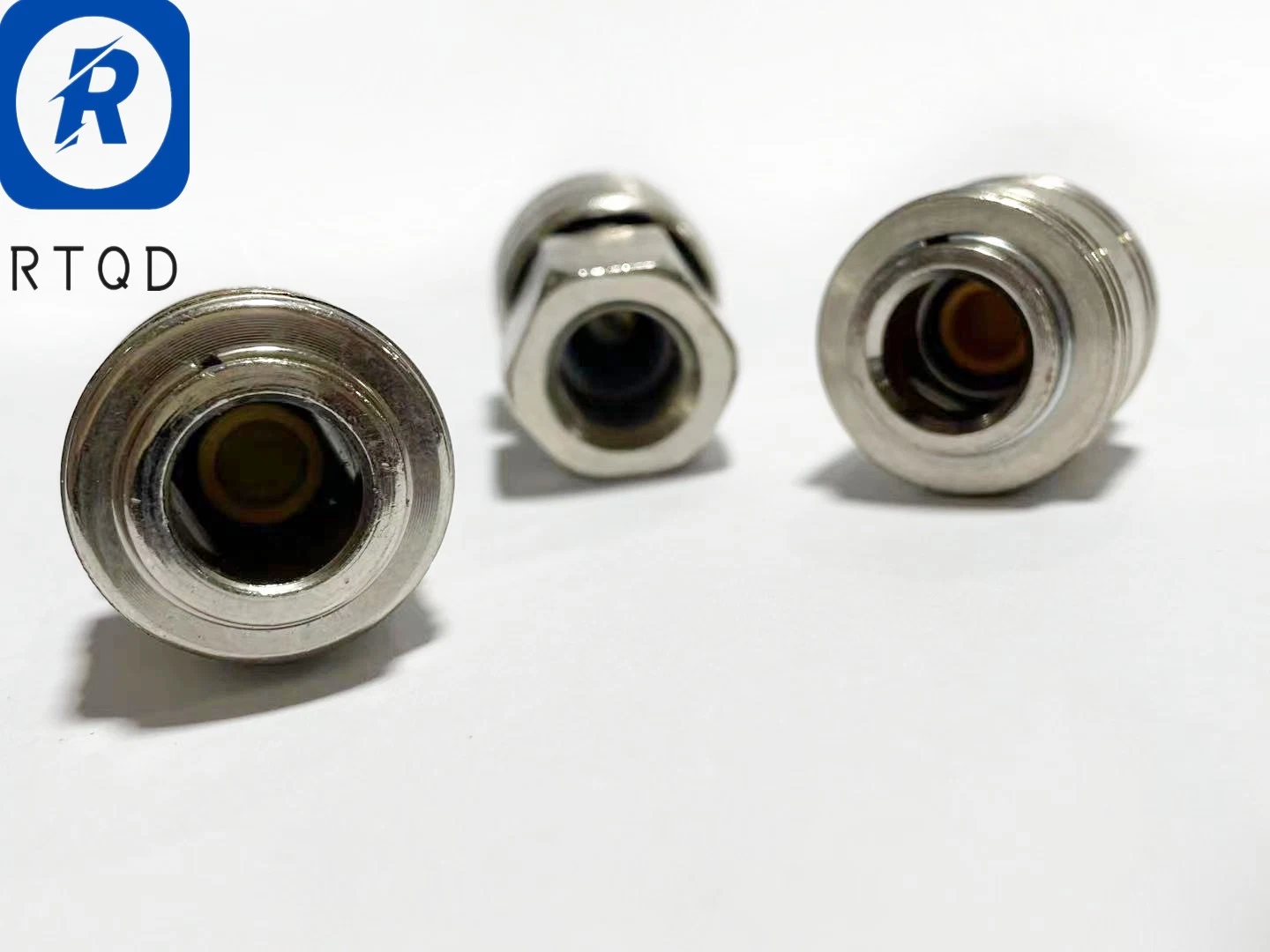 One Touch Fitting Quick Coupler Steel High-Quality Single Hand Operation Air Tube Connector PP Sp;PF Sf;pH Sh;Pm Sm Self-Locking Connector Pneumatic Accessories