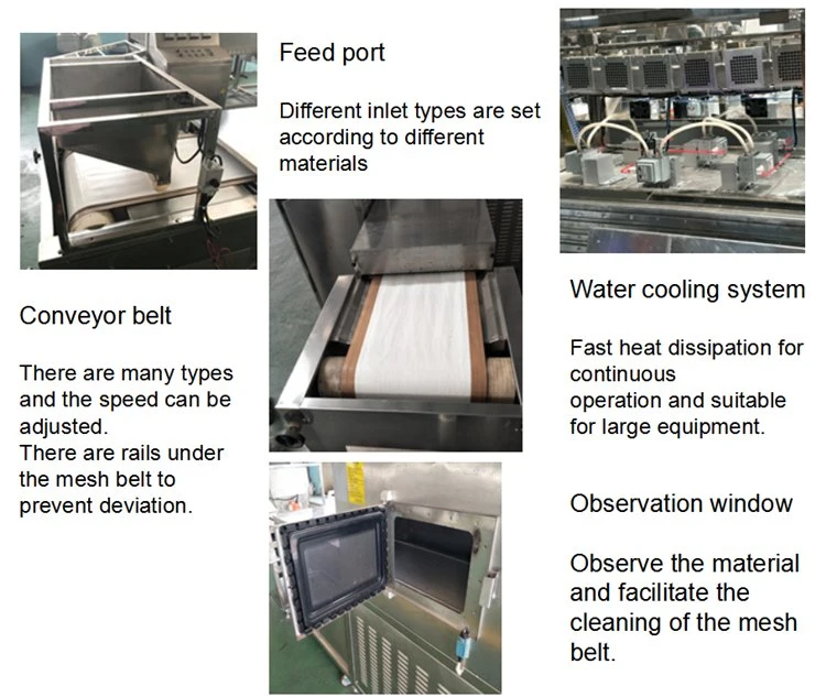 Iodized Salt Dryer Condiment Microwave Drying Sterilization Equipment