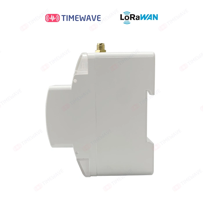 Lorawan Single Phase Smart Electric Energy Meter with Prepaid Electricity Remote Control and Time-Based Billing, Guild Rail