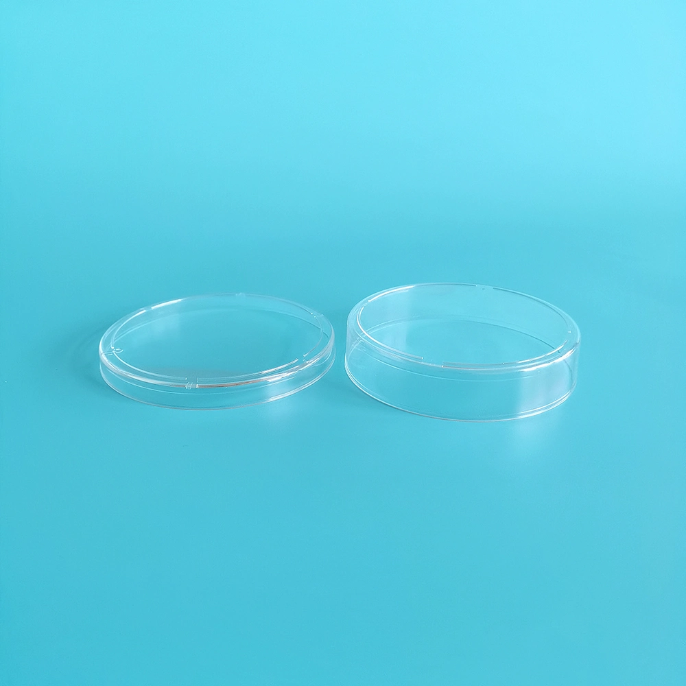 Microbiology Factory Servicebio Breathable Treat Round Sterile Plastic Cell Culture Petri Dish