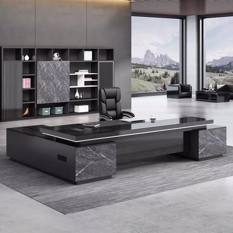 CEO Luxus Moderne Bürotisch Executive Office Schreibtisch, Commercial Office Möbel