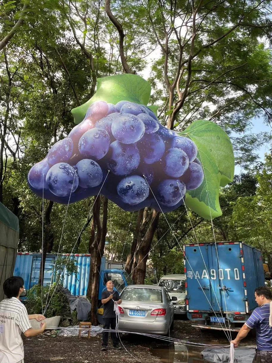 Boyi inflable grande hombre de jengibre Navidad desfile de globos de helio globos voladores B33