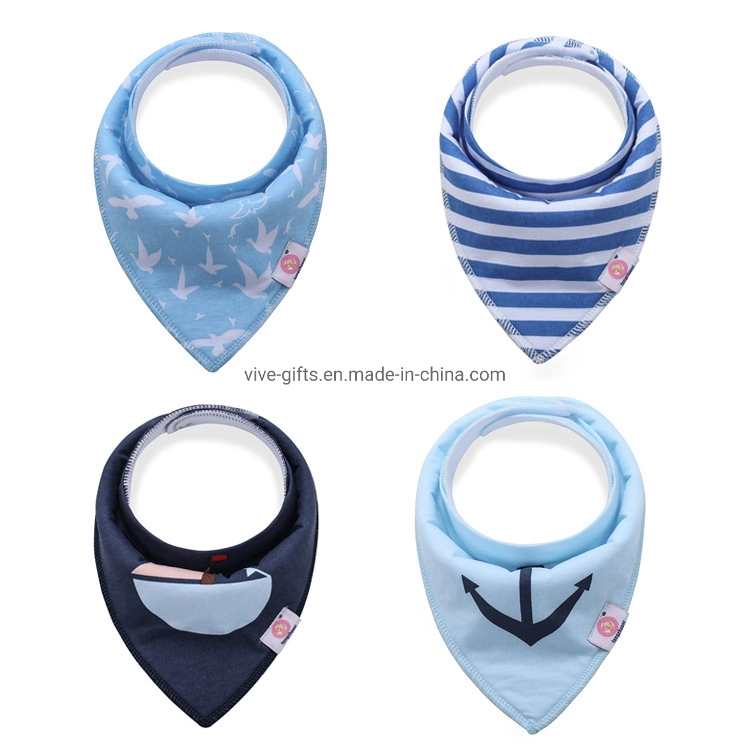 Wholesale/Supplier Waterproof Feeding Infant Newborn Triangle Scarf Baby Drool Bib