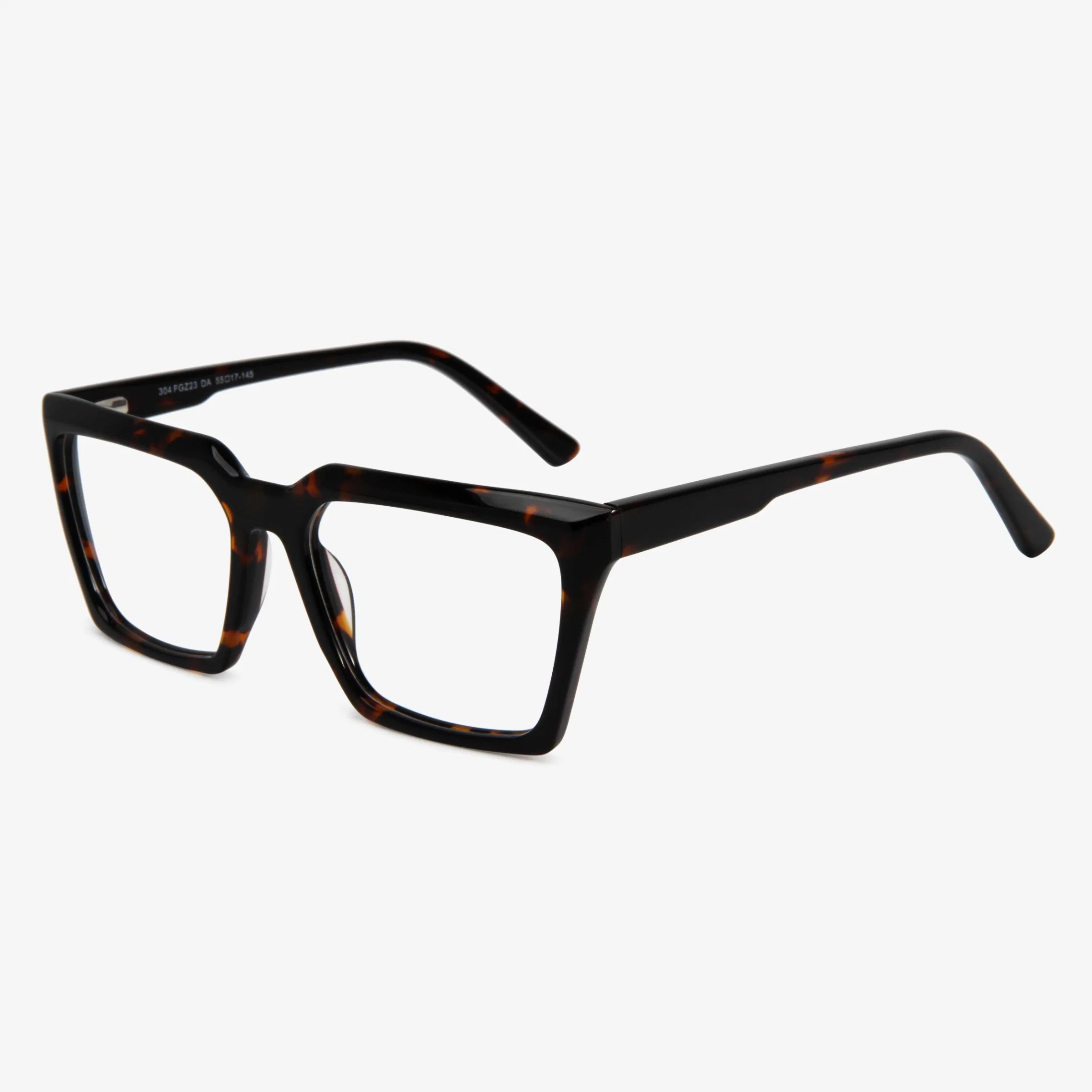 Fashion Slim Square Shape Acetate Eyeglasses Optical Frame for Woman Men