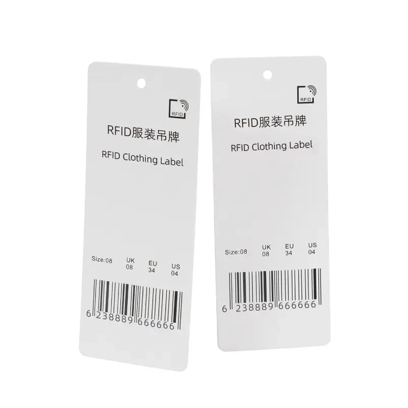 Custom Luxury Hanging Label with Printing Logo Special Swing Paper Product Hang Tags for Clothing Garment