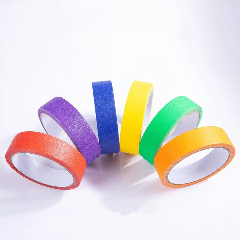 High Grade Custom Paper Adhesive Painter Tape Wall Decoration Automotive Masking Tape for Painting