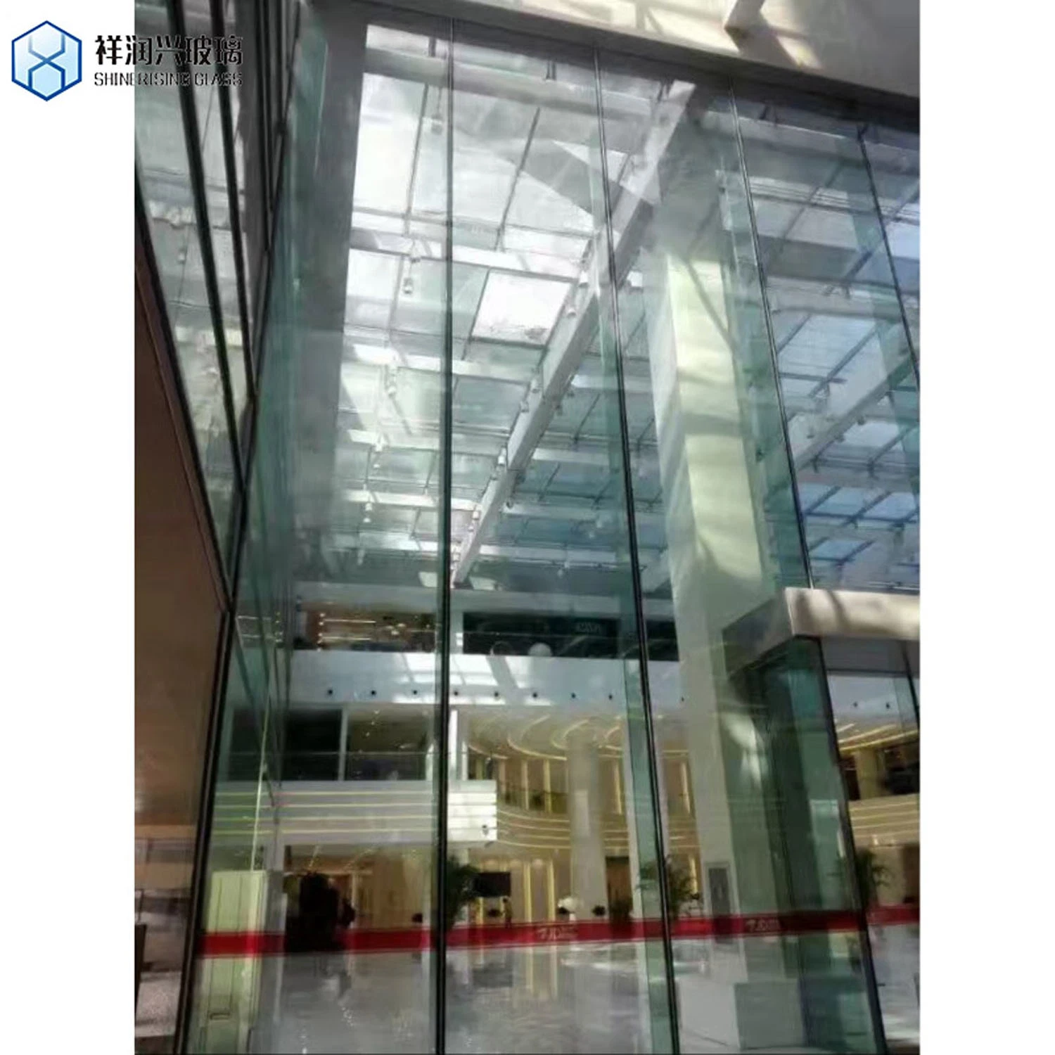 Custom Solar Control Triple Tempered Insulated Glass Unit Panes for Building Curtain Wall