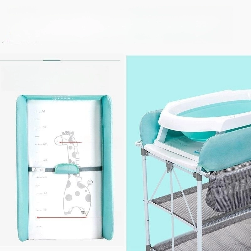 Multifunctional Foldable Diaper-Changing Table Baby Care Desk Newborn Baby Changing Table