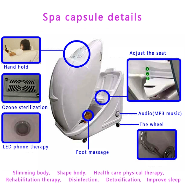 New Design Health Care Physical Therapy Ozone Sauna SPA Capsule