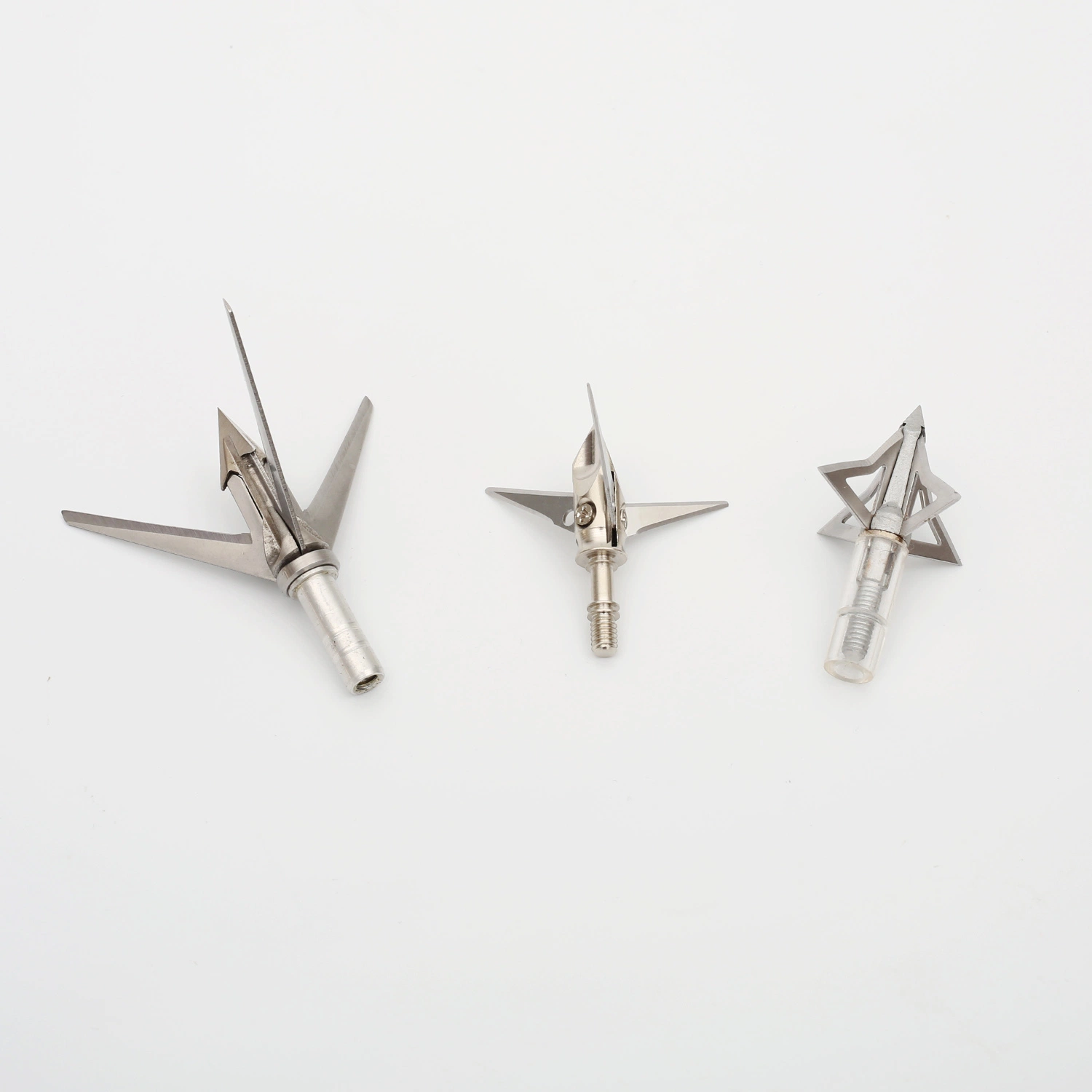 En acier inoxydable 125grain un biseau de la chasse Broadheads extensible