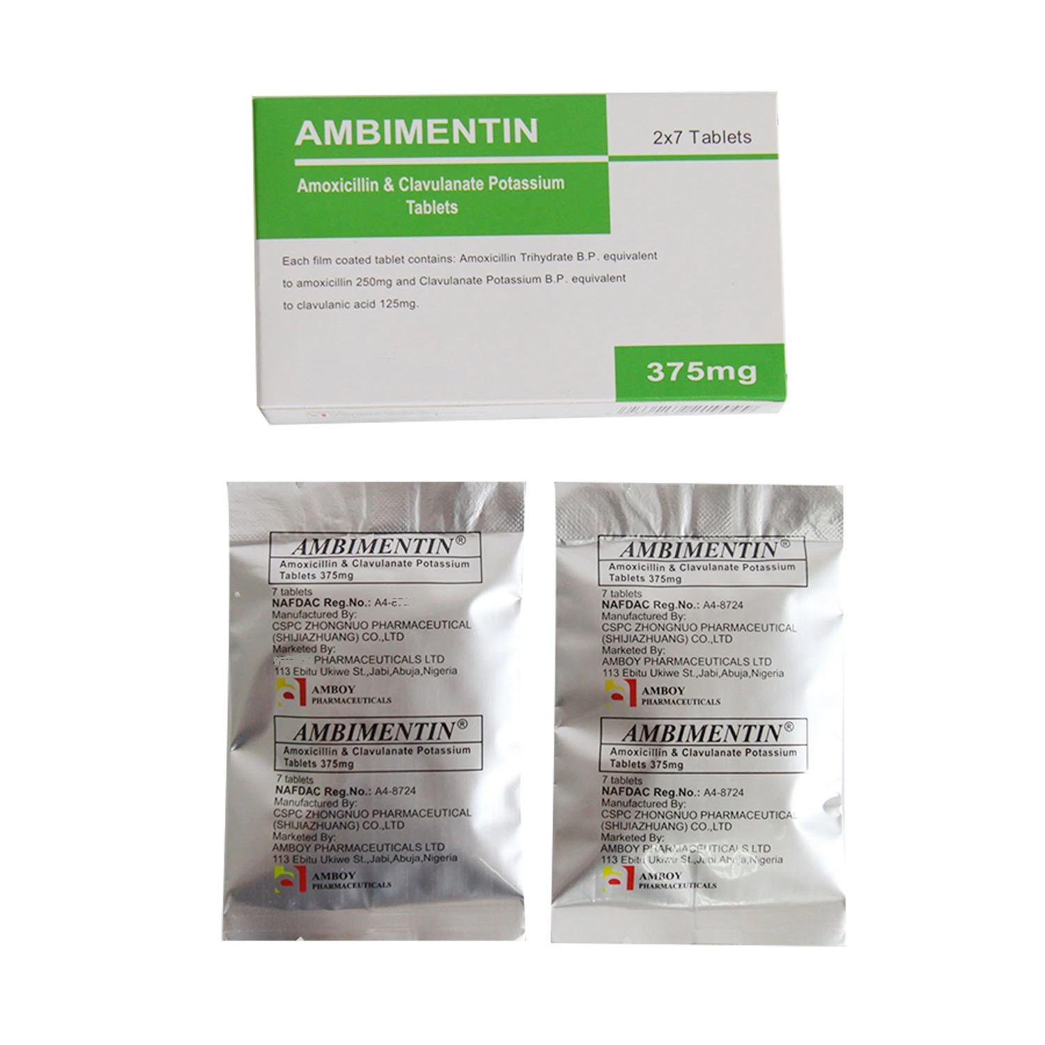 Amoxicillin and Clavulanate Potassium Tablet 625mg