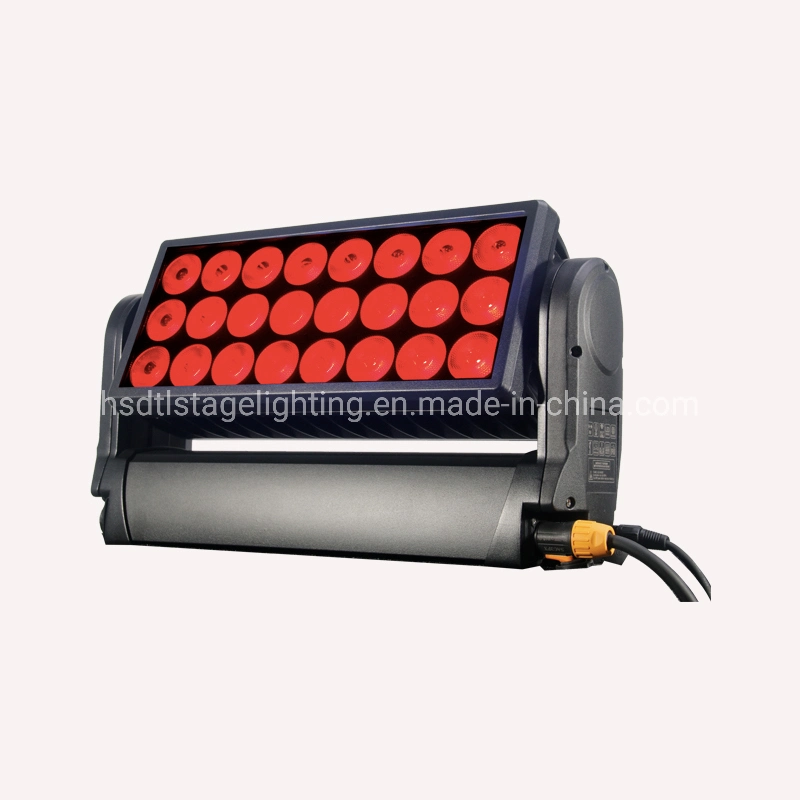 Wasserdichte China Stage Lighting Factory IP65 24pcs 15W LED Wash Bewegliche Scheinwerfer