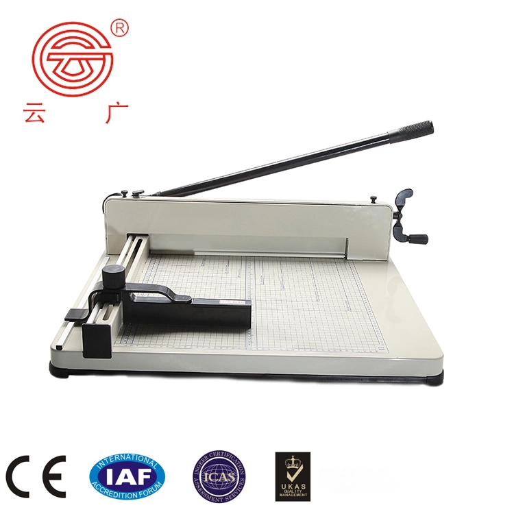 Heavy-Duty Manual Guillotine Manual Paper Cutter Machine (YG-858A3)