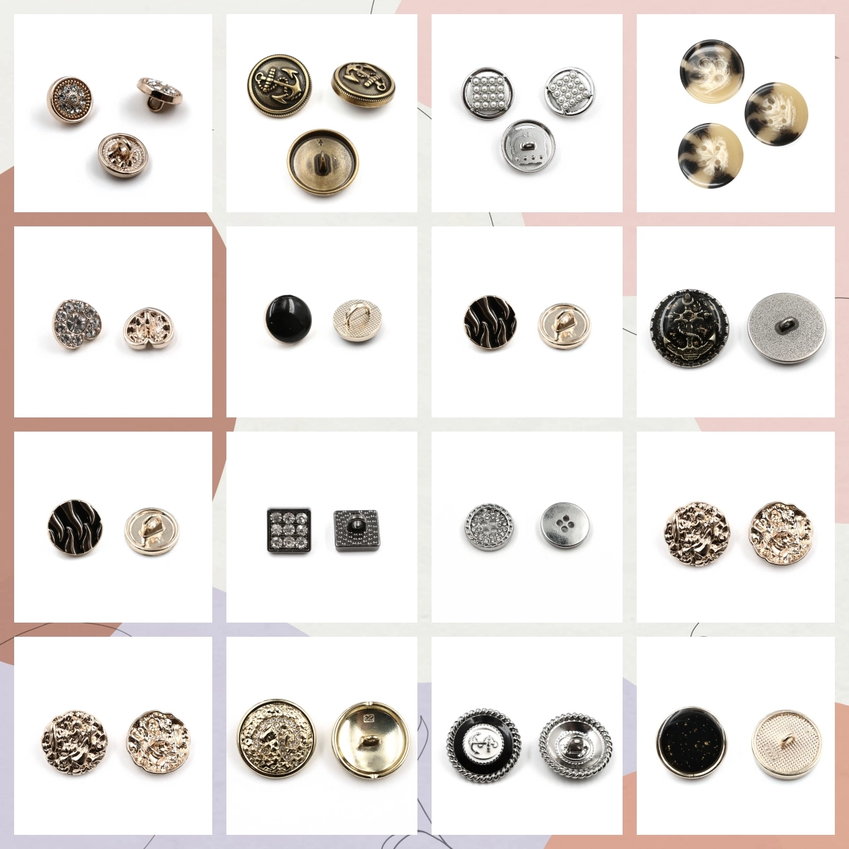 High-Precision Multicolor Durable New Arrivals Multiple Repurchase Hot Sale Accessories Resin Button Wholesale/Supplier Buttons Jeans Shirt Button