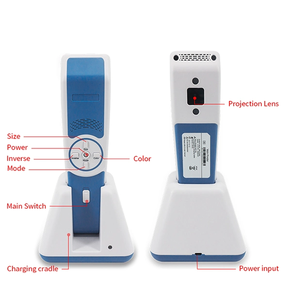 Portable Medical Infrared LED Light Projection Vein Detector