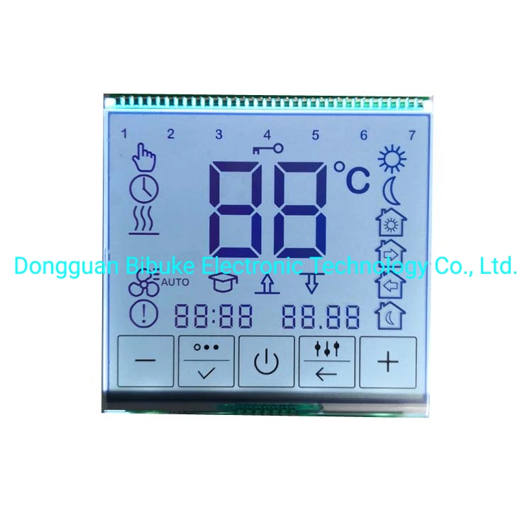 Positive Transflective Cog Graphic FSTN LCD Display for Clothes Dryers