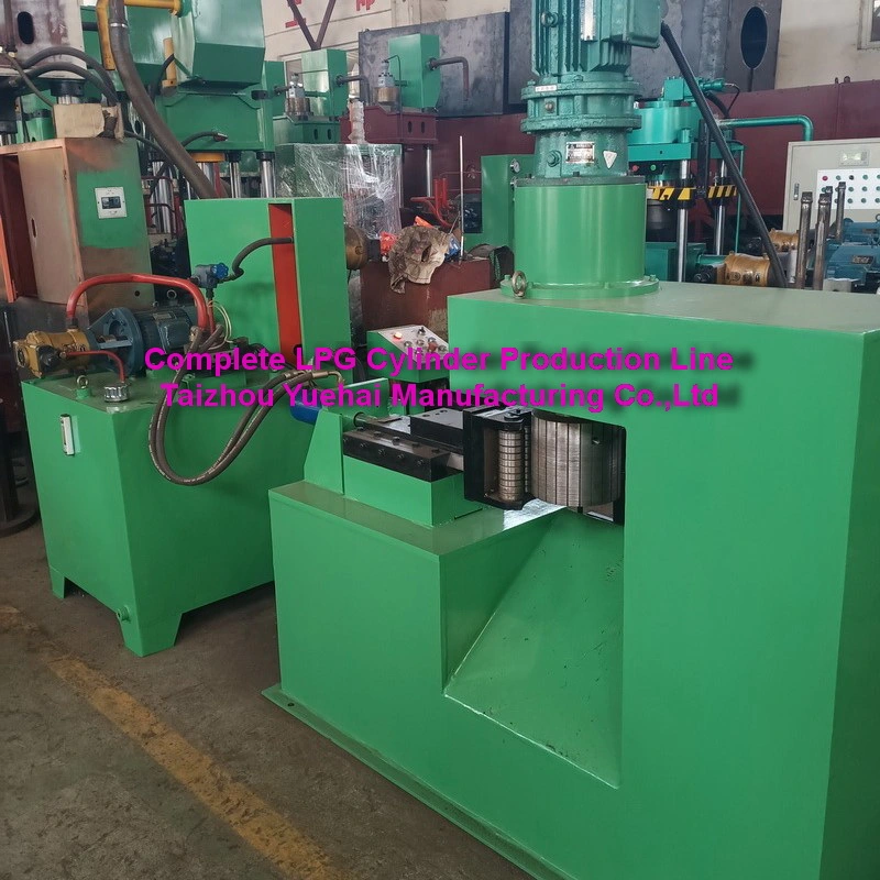 Complete LPG Cylinder Guard Ring Production and Re-Validation Line