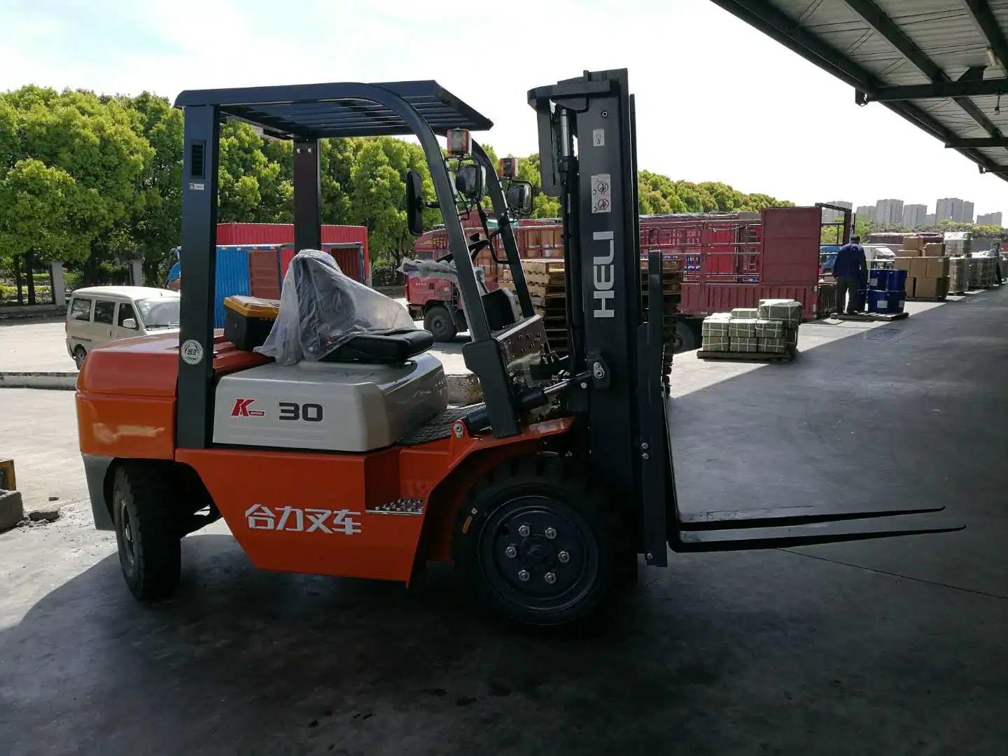 Heli Good Quality 3 Ton Diesel Forklift with Ce Certification