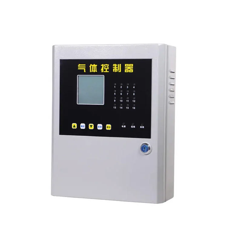 OEM ODM Auto Multi H2s Fixed Gas Leak Analyzer Oxygen O2 Detector Controller System with 8 Channels