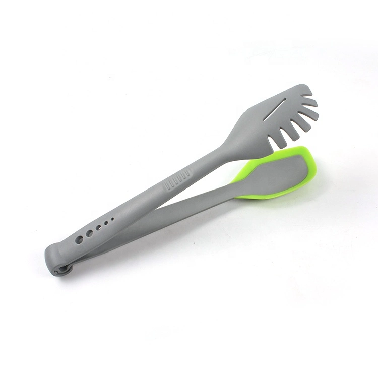 Heat Resistant Tight Corners Silicone Spatula Spoon Tongs