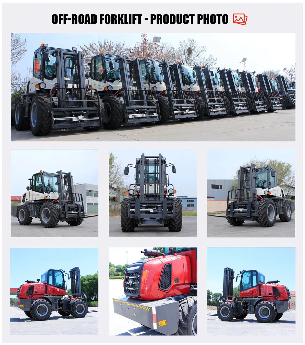 Lifting Equipment Forklift Truck 3/3.5/4/5/6/10 Ton Forklift Hydraulic Diesel Forklift Gasoline Fork Lift