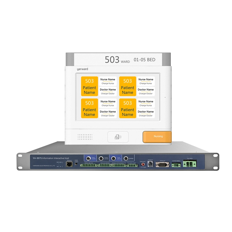 Software de gestión de PC conectado de enfermera inalámbrica inteligente del hospital Yarward