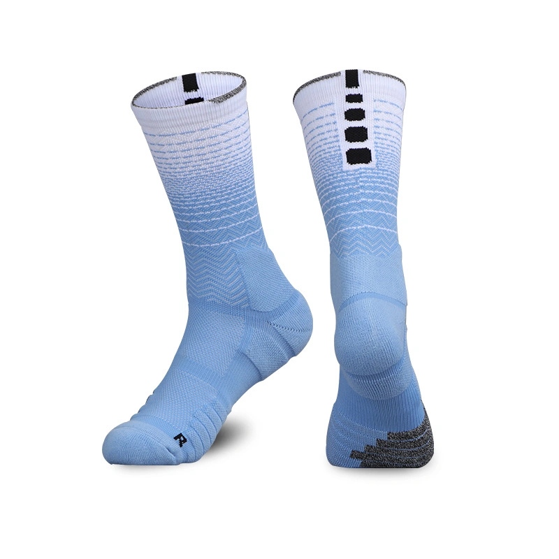 Sports High Durable Non Slip Knitting Breathable Men Comfortable Basketball Quick Drying Ankle Summer Autumn Socks