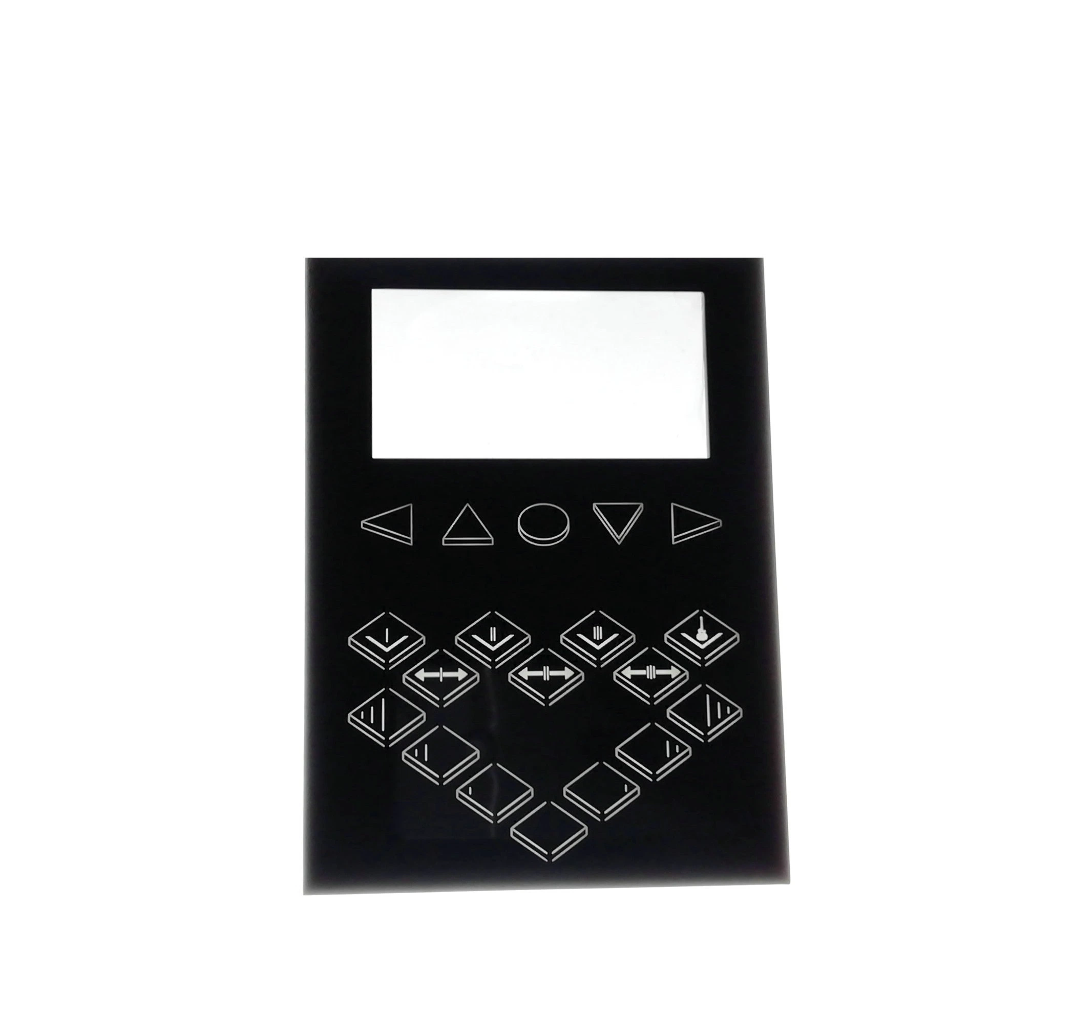 Used for Fouch Control Smart Door Lock Access Control Panel Acrylic Face Plate Anti Fingerprint Glass Panel