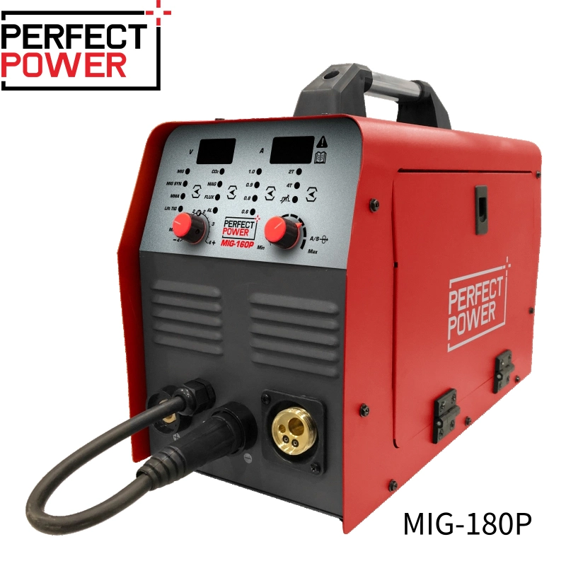 MIG-180p Gas Gasless MIG Mag IGBT Inverter Welding Machine Pulse MIG Welding Machine