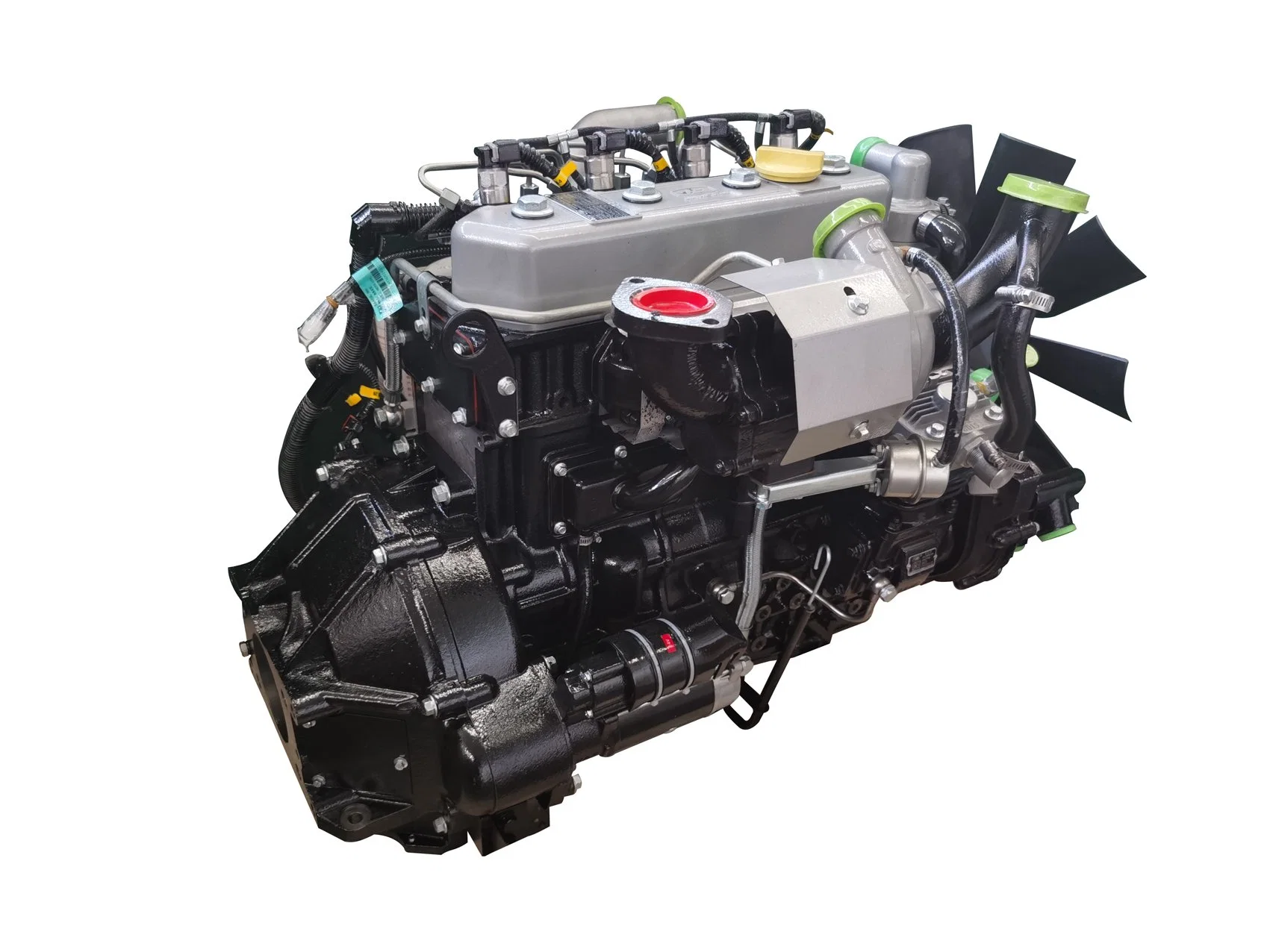 4 Cylinders 4 Stroke 68kw Water Cooling Isuzu Diesel Engine for Vehicle/Forklift (4JB1T/4JB1)