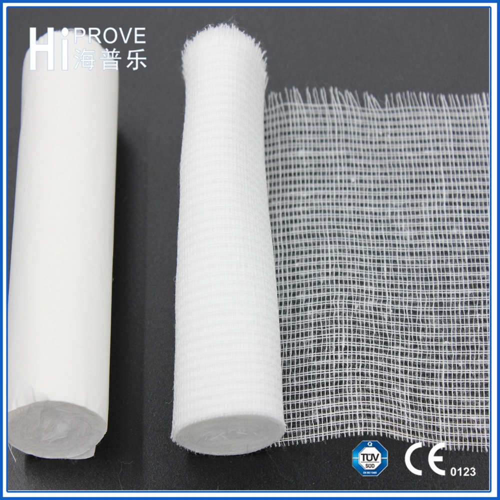 100% Cotton Absorbent Medical Sterilization Surgical Gauze Bandage Gauze Roll