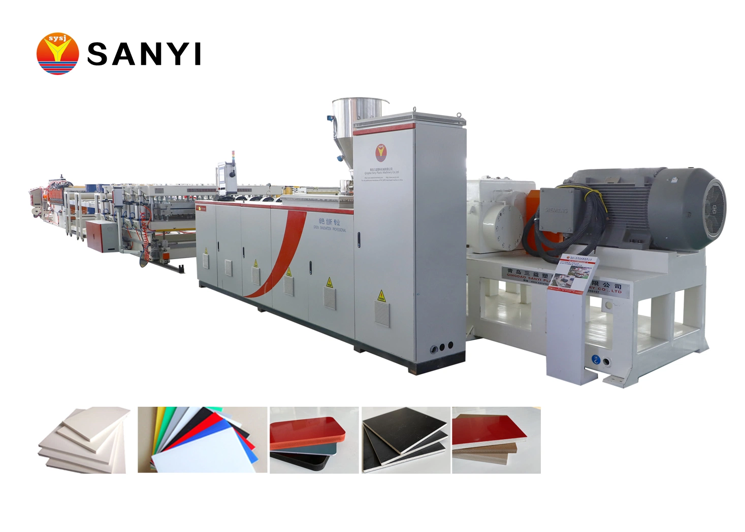 Sjsz92/188 PVC Foam Board Extrusion Line