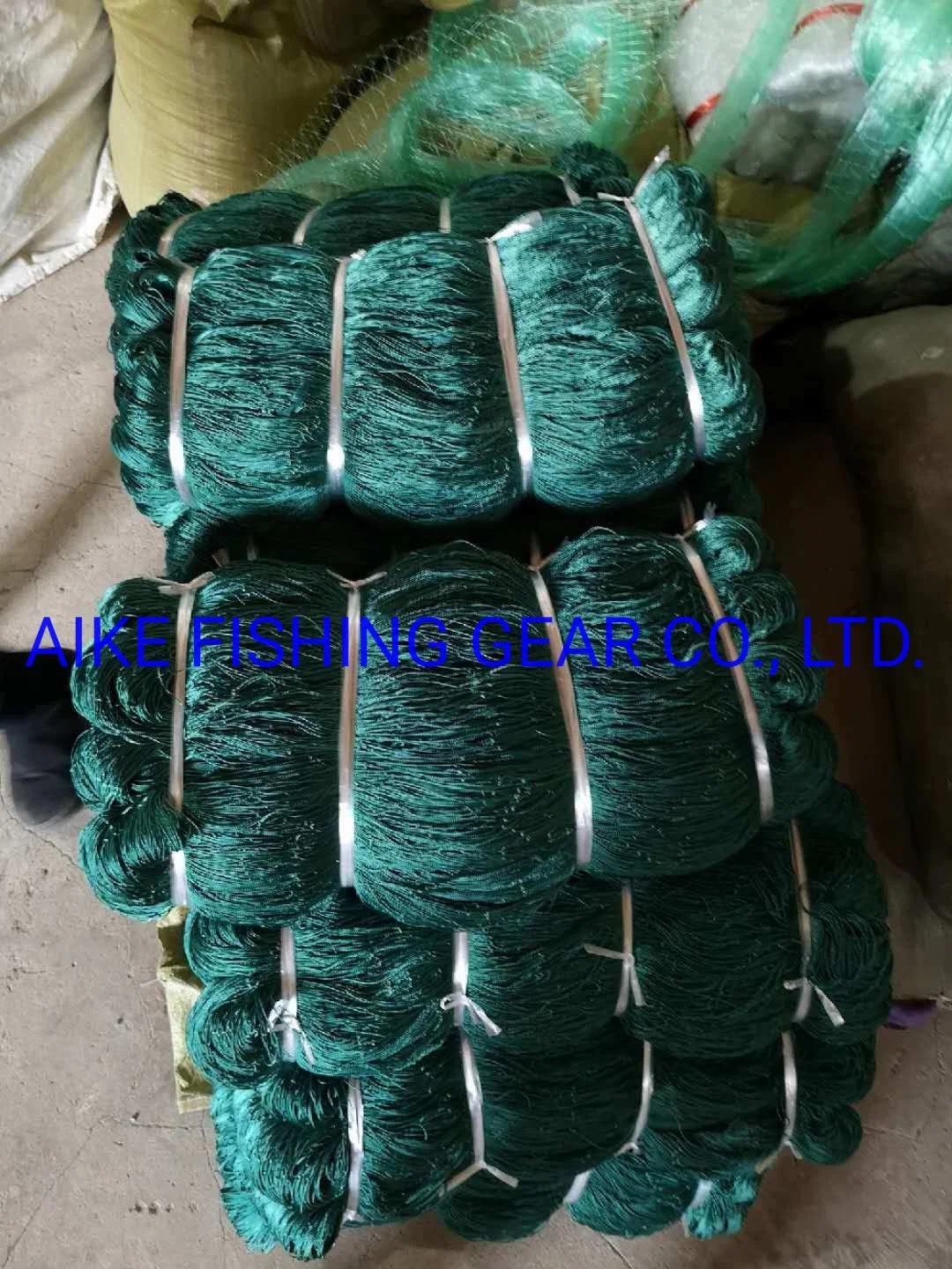 210d/24ply-36ply-48ply 7-8-9inch 100MD/200MD 100m Green Color, Hot Sale Fishing Tackle, Nylon Multifilament Fishing Net, Peru Fishing Nets, Pano Redes De Pesca,