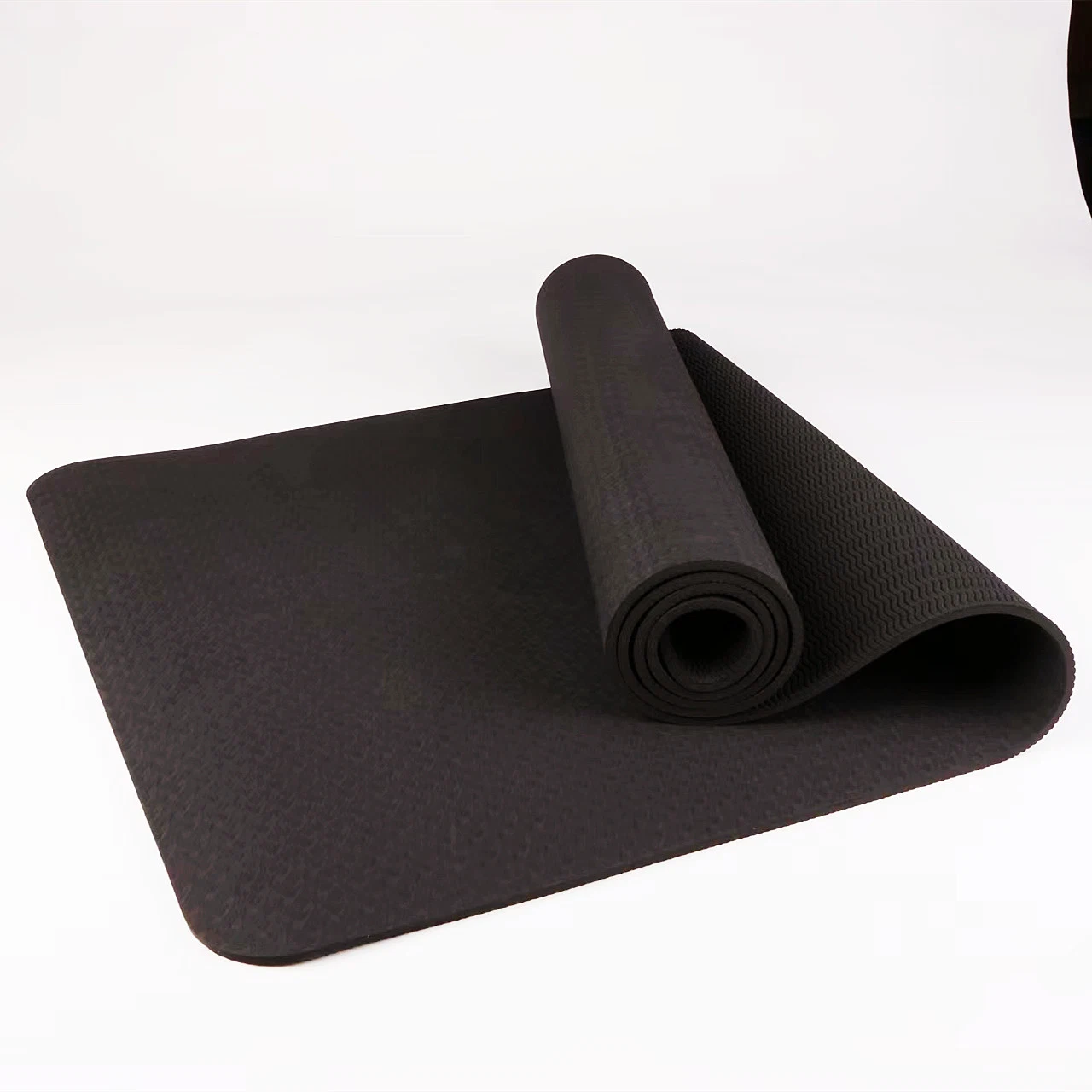 Una alta densidad ecológica Non-Slip Anti-Tear evitando el dolor en el Yoga, Pilates Mat de renegociación de la TPE.